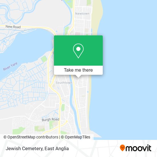 Jewish Cemetery map