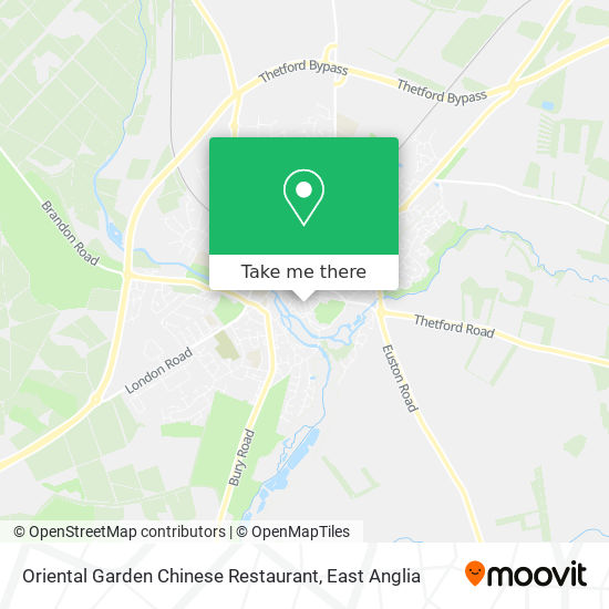 Oriental Garden Chinese Restaurant map