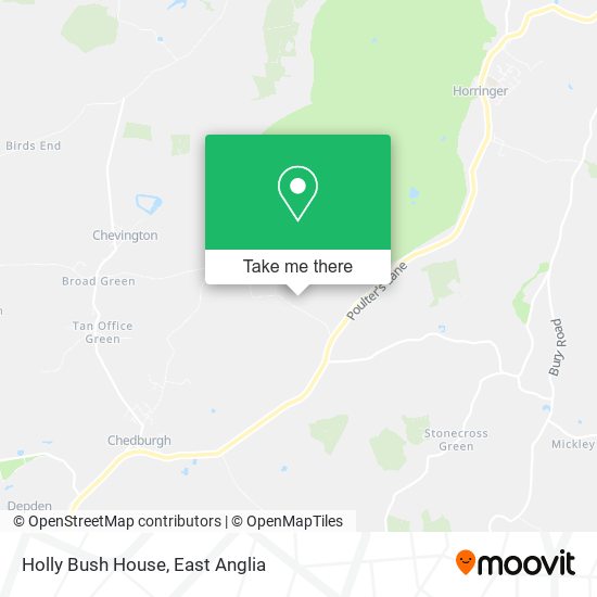 Holly Bush House map