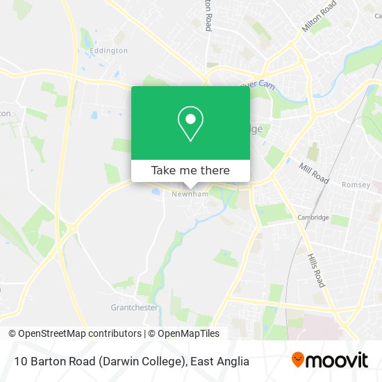 10 Barton Road (Darwin College) map