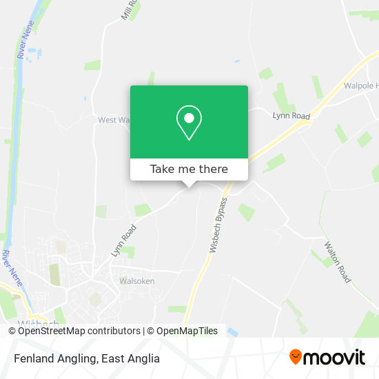 Fenland Angling map