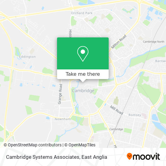 Cambridge Systems Associates map