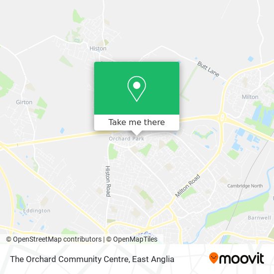The Orchard Community Centre map