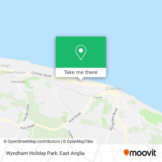 Wyndham Holiday Park map
