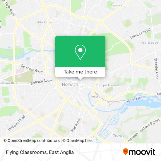 Flying Classrooms map