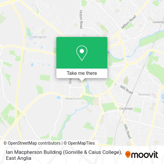 Ian Macpherson Building (Gonville & Caius College) map