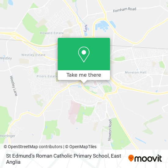 St Edmund's Roman Catholic Primary School map