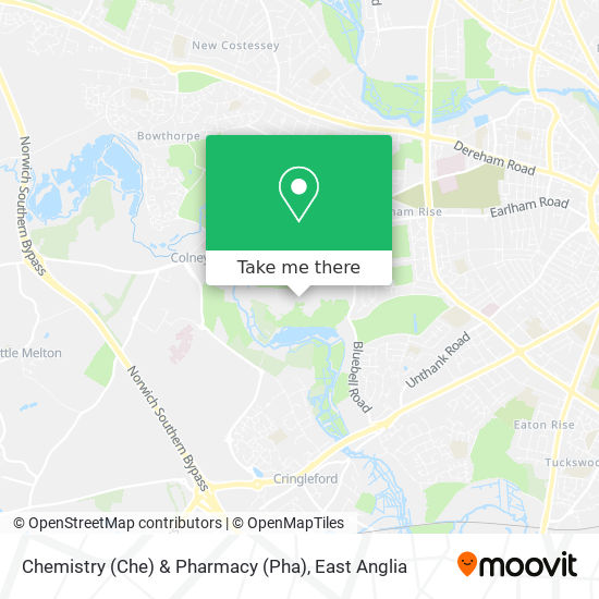 Chemistry (Che) & Pharmacy (Pha) map