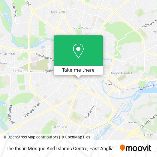 The Ihsan Mosque And Islamic Centre map
