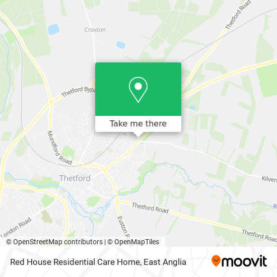 Red House Residential Care Home map