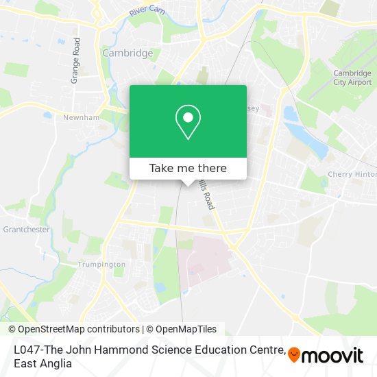 L047-The John Hammond Science Education Centre map