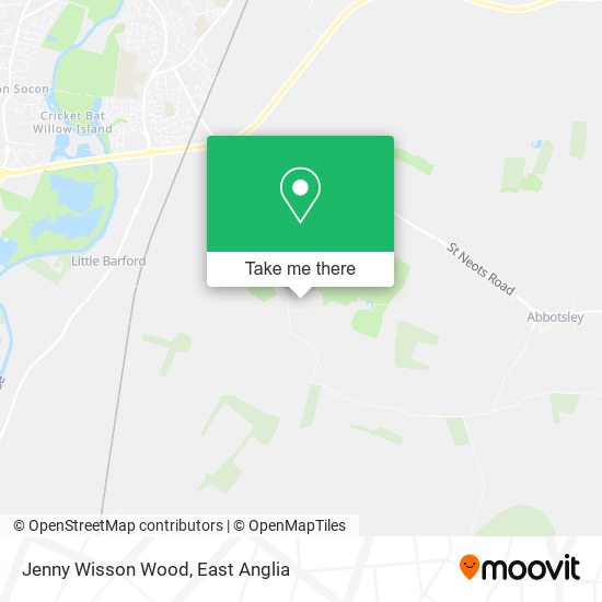 Jenny Wisson Wood map