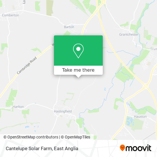 Cantelupe Solar Farm map