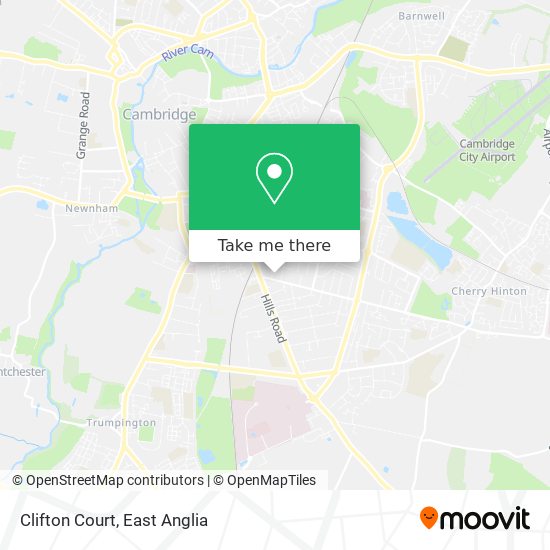 Clifton Court map