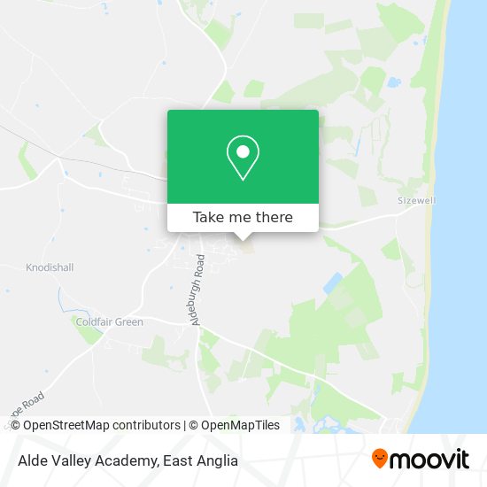 Alde Valley Academy map