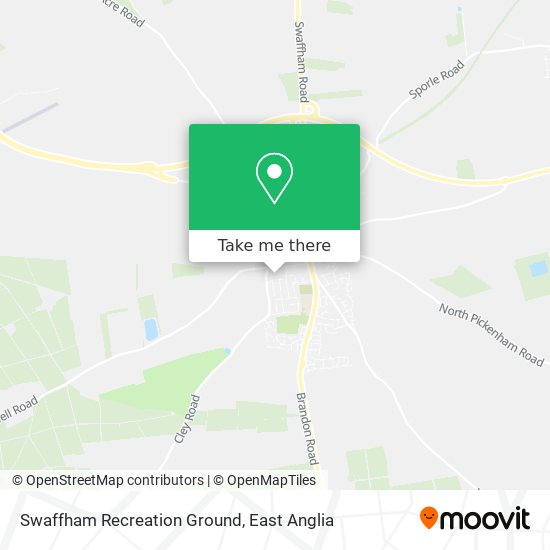 Swaffham Recreation Ground map