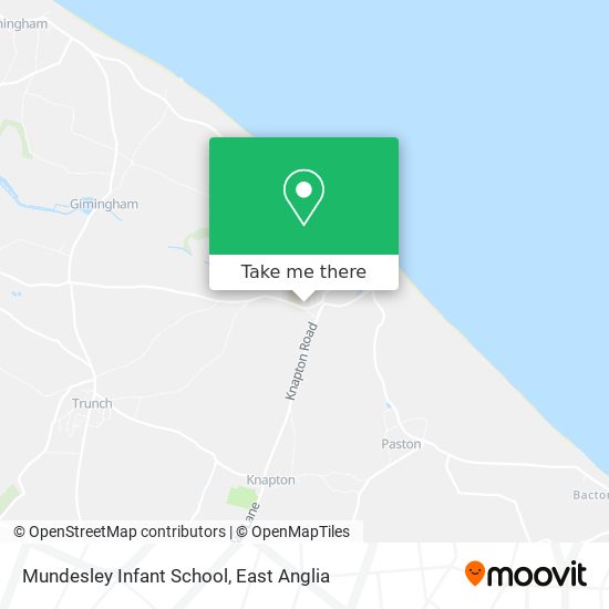 Mundesley Infant School map