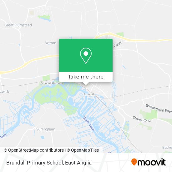 Brundall Primary School map