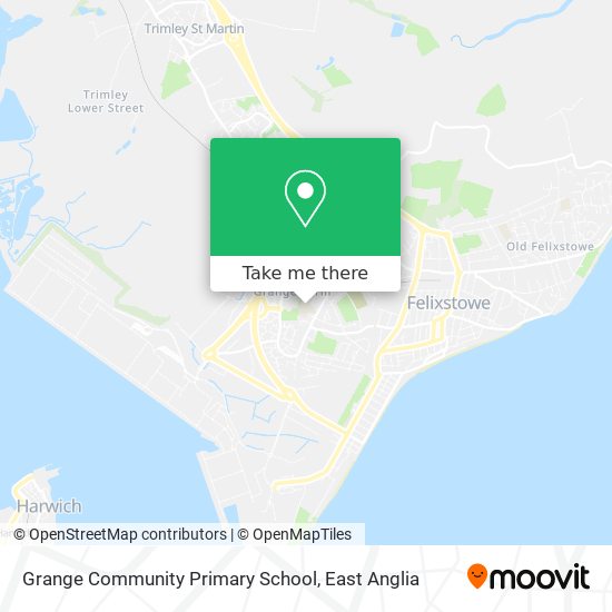 Grange Community Primary School map