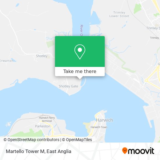 Martello Tower M map