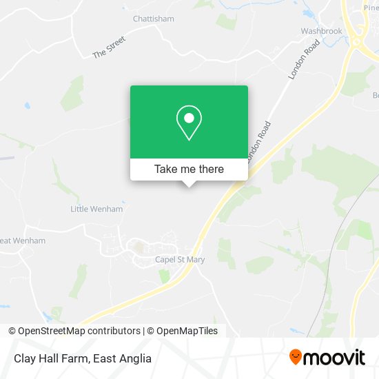 Clay Hall Farm map