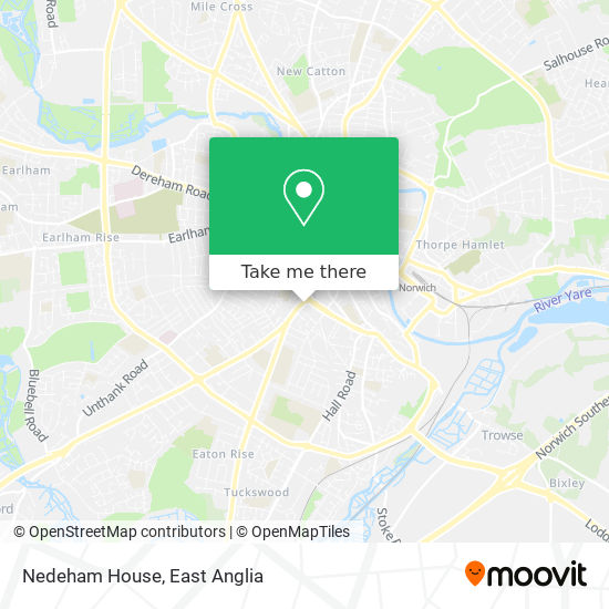 Nedeham House map