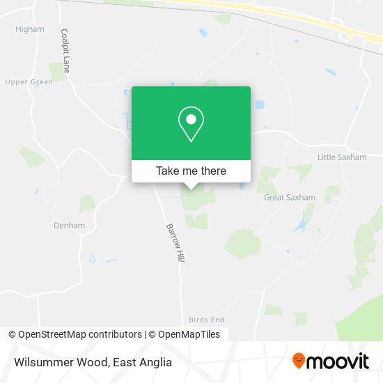 Wilsummer Wood map