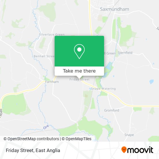 Friday Street map