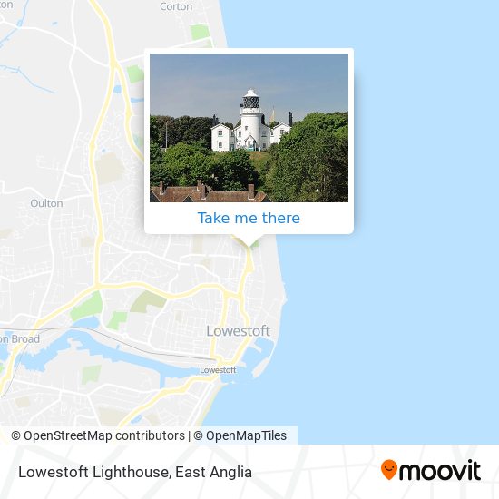 Lowestoft Lighthouse map