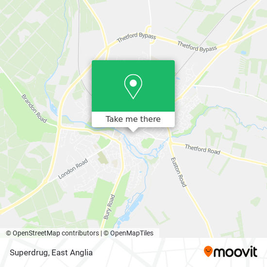 Superdrug map