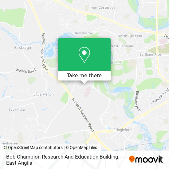 Bob Champion Research And Education Building map