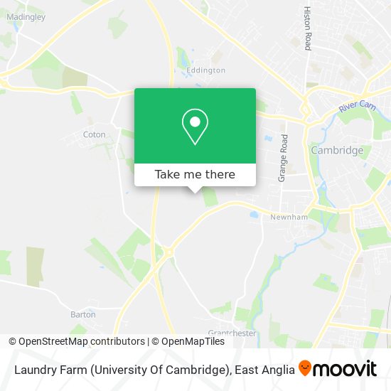 Laundry Farm (University Of Cambridge) map