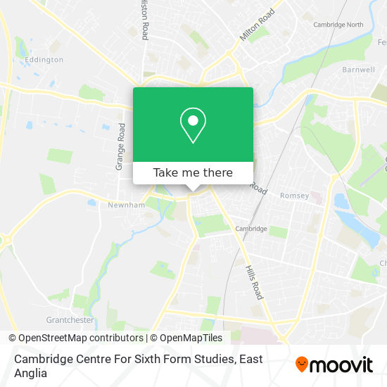 Cambridge Centre For Sixth Form Studies map