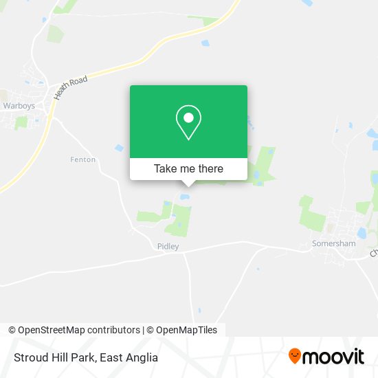 Stroud Hill Park map