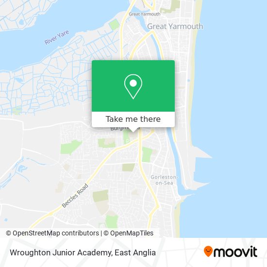 Wroughton Junior Academy map