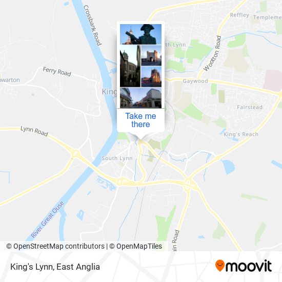 King's Lynn map