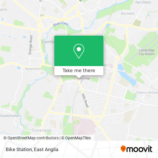 Bike Station map