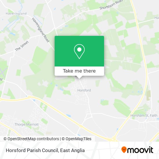 Horsford Parish Council map