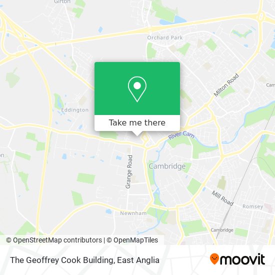 The Geoffrey Cook Building map