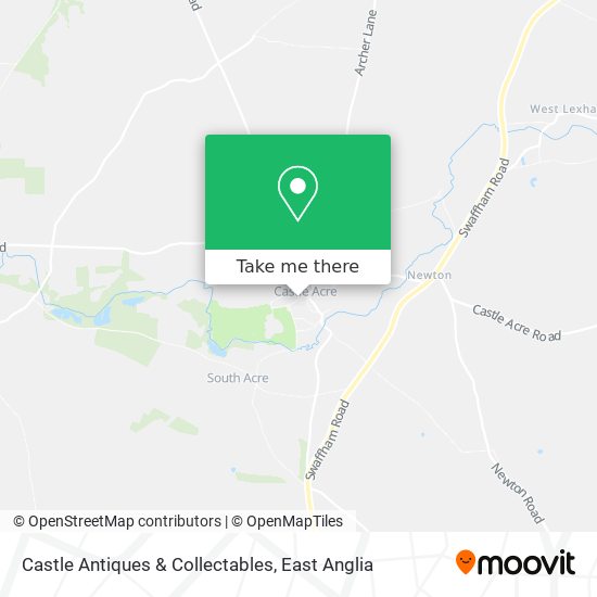 Castle Antiques & Collectables map