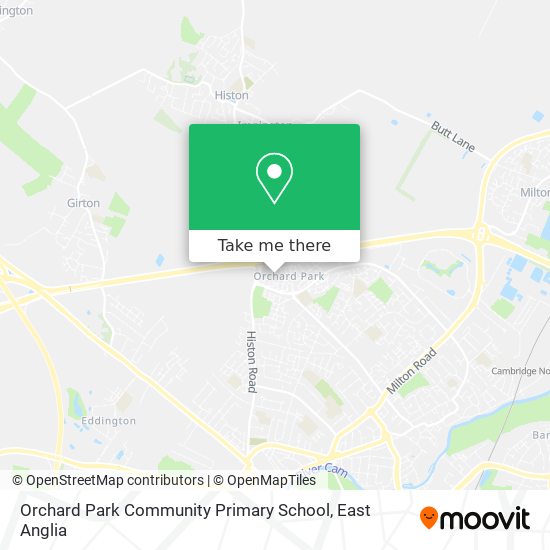 Orchard Park Community Primary School map