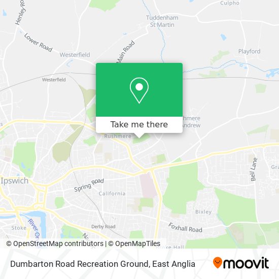 Dumbarton Road Recreation Ground map