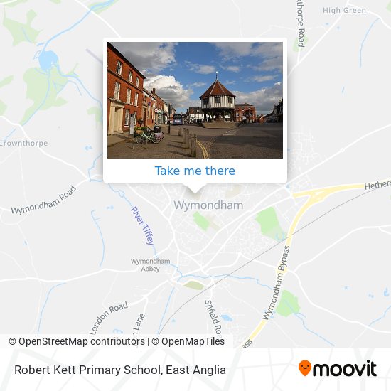 Robert Kett Primary School map