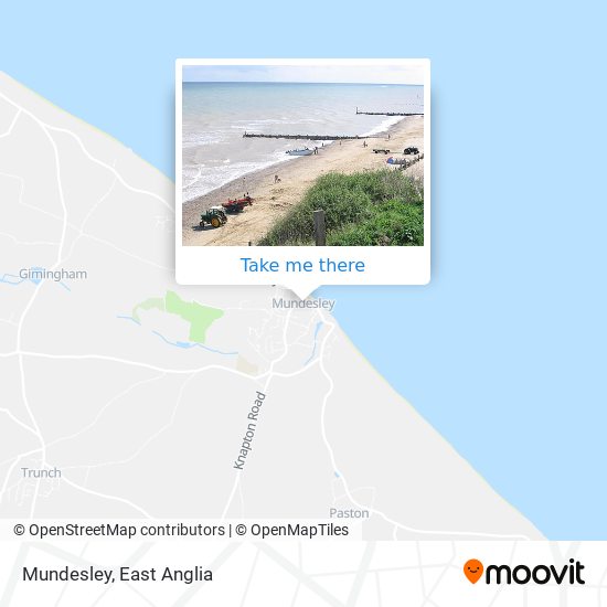 Mundesley map