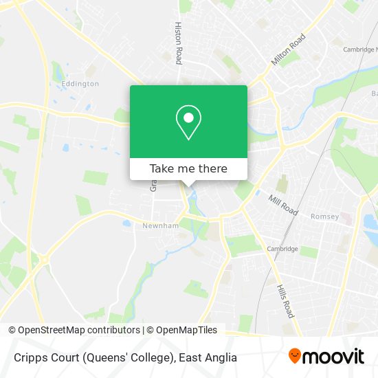 Cripps Court (Queens' College) map