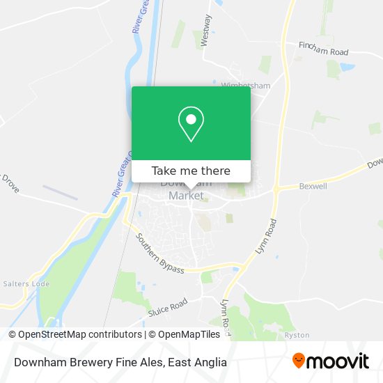 Downham Brewery Fine Ales map