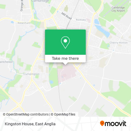 Kingston House map