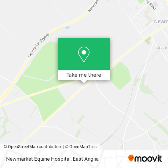 Newmarket Equine Hospital map