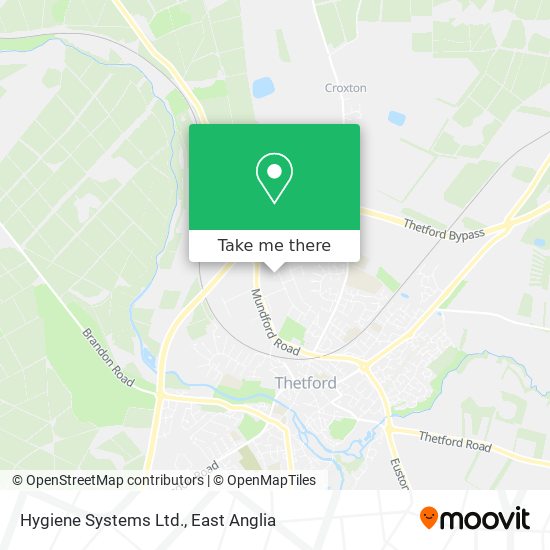 Hygiene Systems Ltd. map