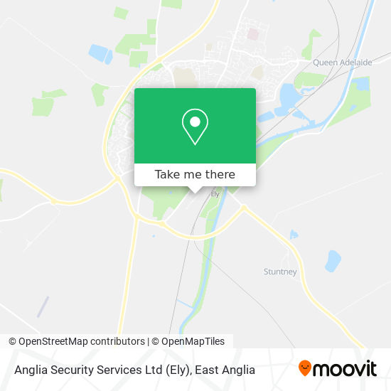 Anglia Security Services Ltd (Ely) map